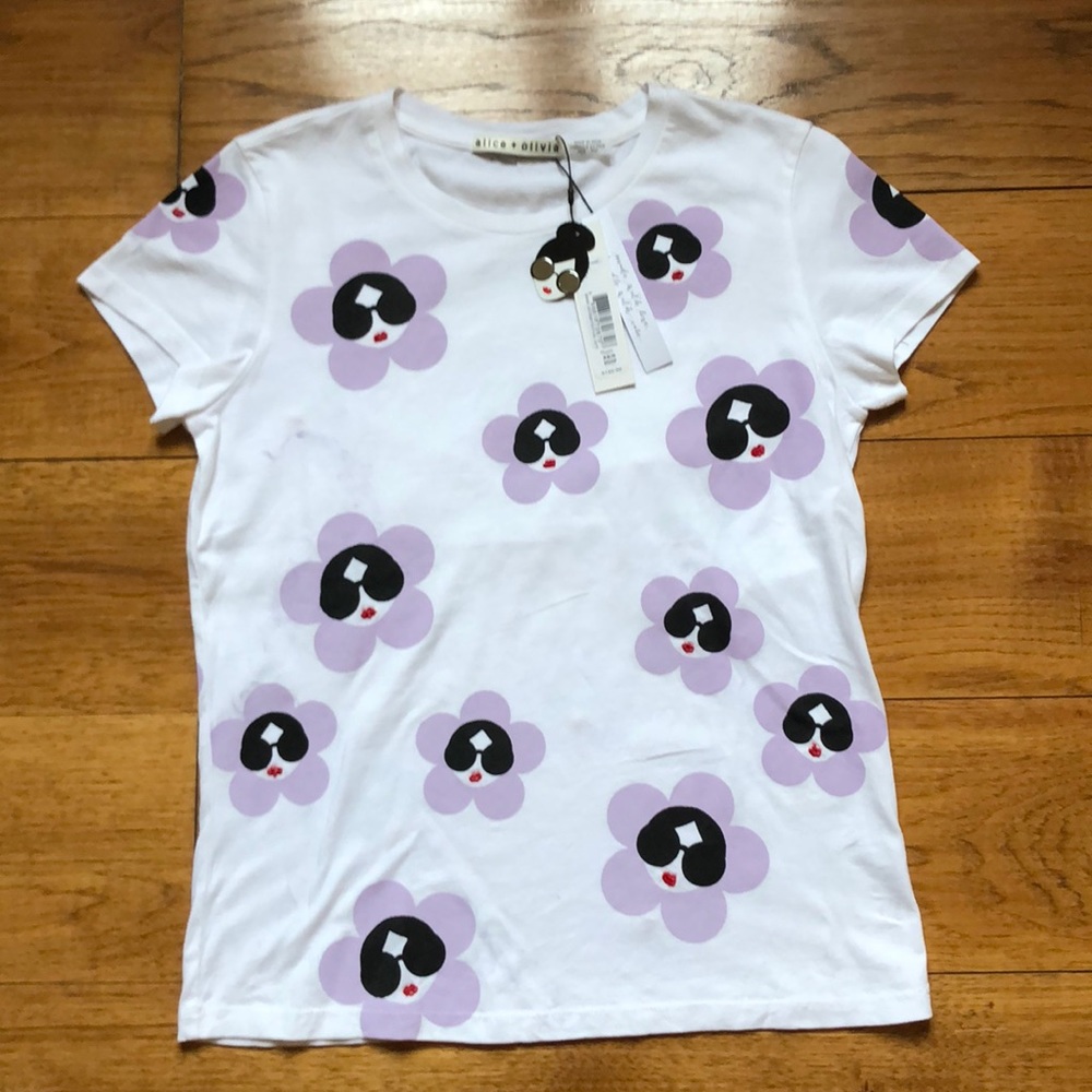 Alice + Olivia by Stacey Bender T-shirt